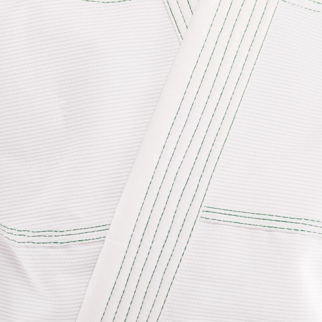500 Brazilian Jiu-Jitsu Kids' Uniform-White, No Color, large image number 13