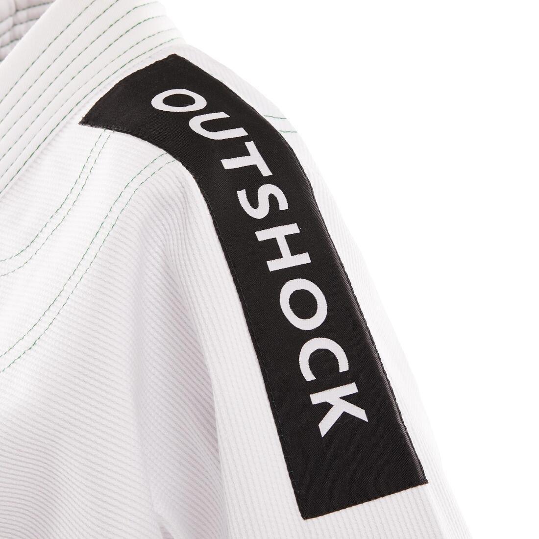 Kids Unisex Brazilian Jiu-Jitsu Uniform - 500, Indigo, No Color, large image number 8