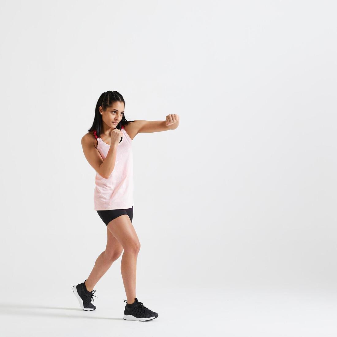 Thin Straps Fitness Tank Top, Black, No Color, large image number 12