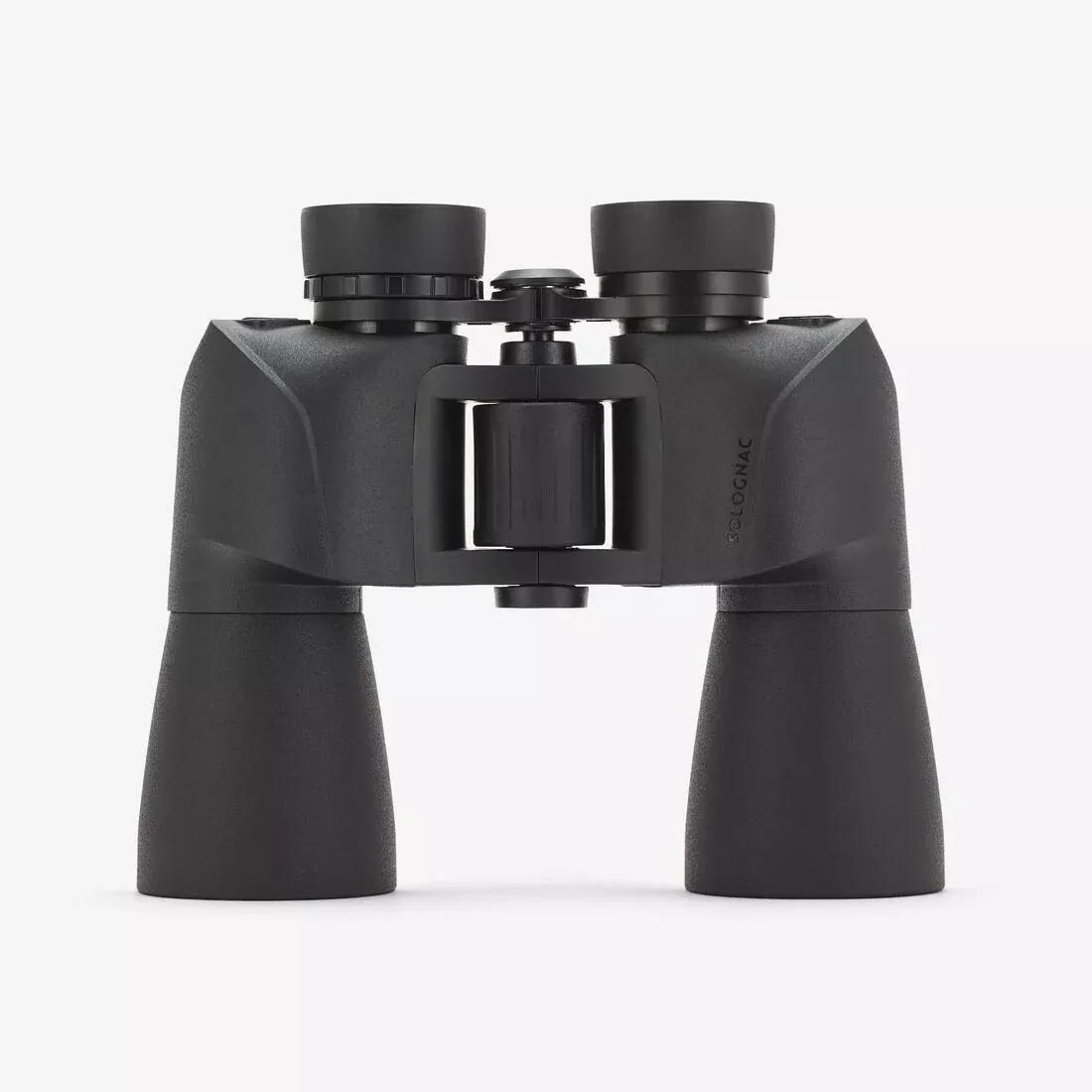 Hunting Binoculars - Porro 100 10x50, Black, No Color, medium