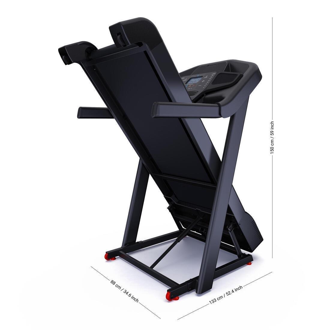 DOMYOS - Smart Treadmill - T900C - 18 Km/h, 50X143 Cm