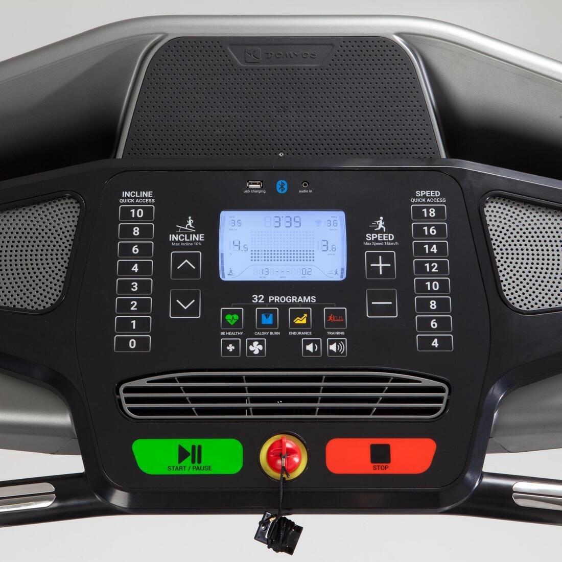 Smart Treadmill - T900C - 18 Km/h, 50X143 Cm, No Color, large image number 6
