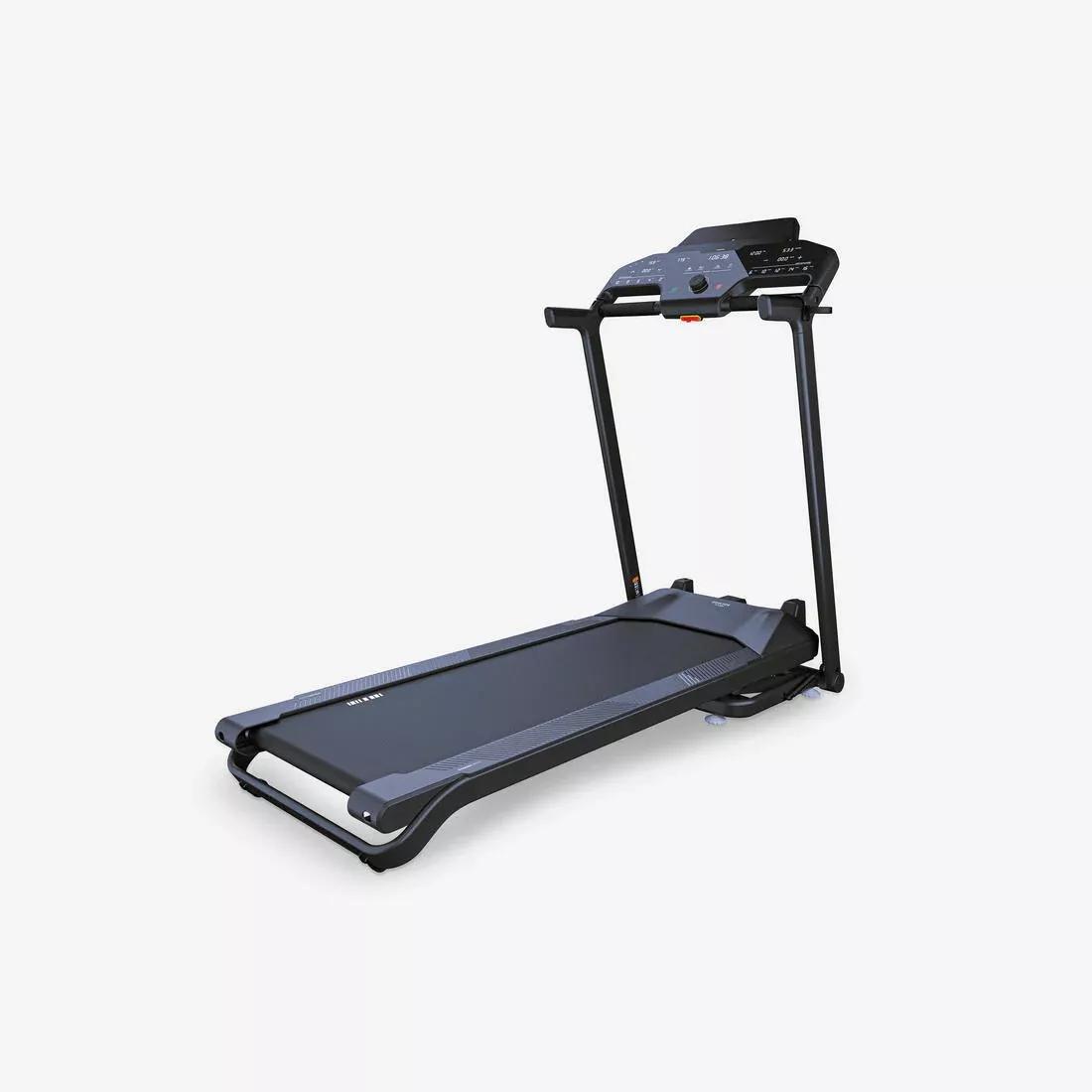 Smart Folding 10% Motorised Incline Treadmill - RUN500, , medium