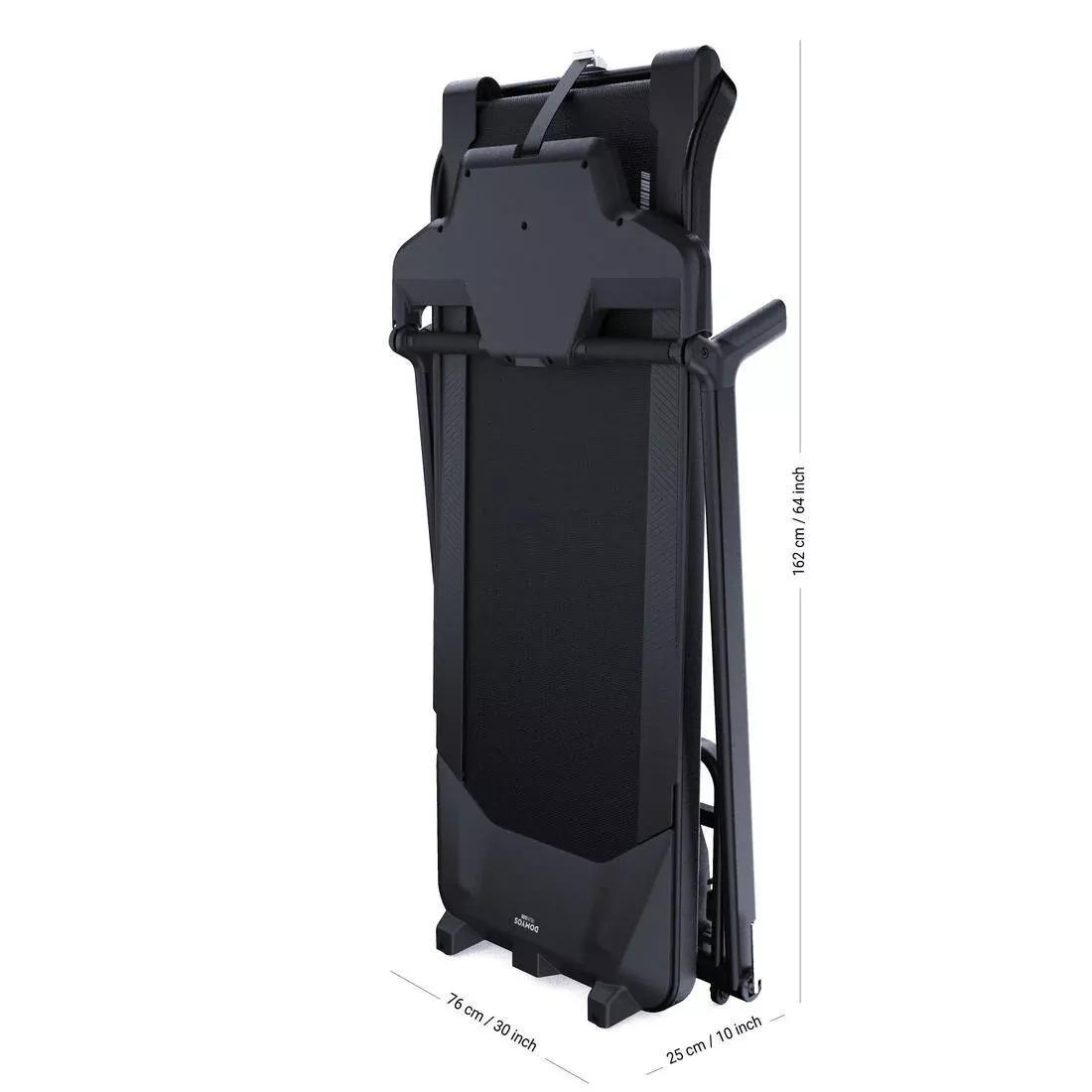 Smart Folding 10% Motorised Incline Treadmill - RUN500, 5401_000, large image number 3