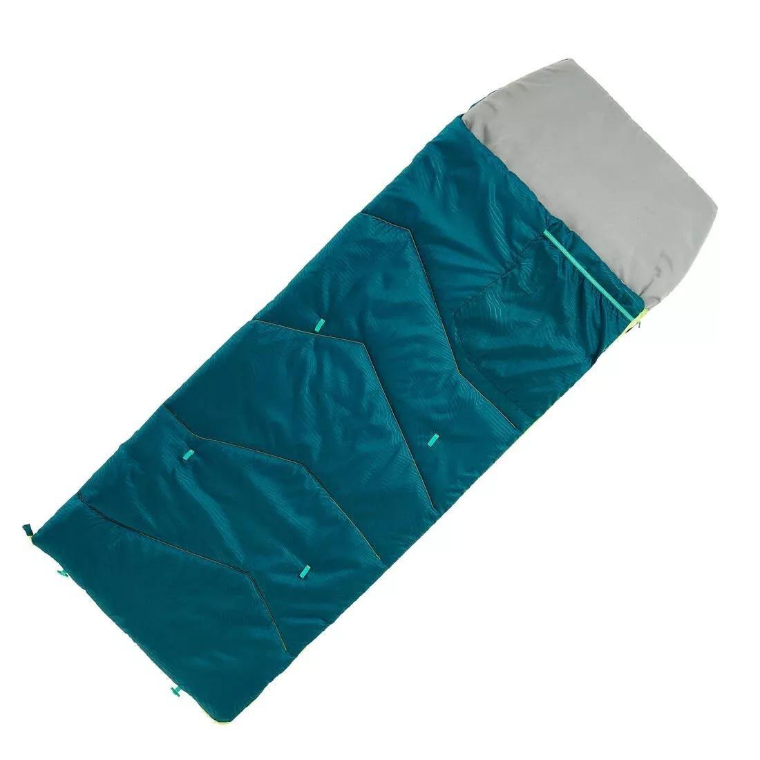 QUECHUA - Kids Sleeping Bag MH100, Damson