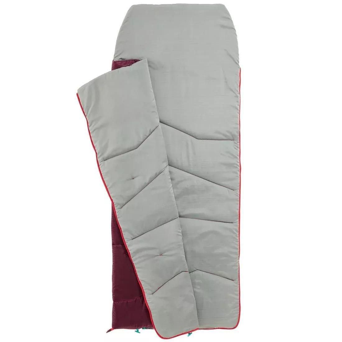 QUECHUA - Kids Sleeping Bag MH100, Damson