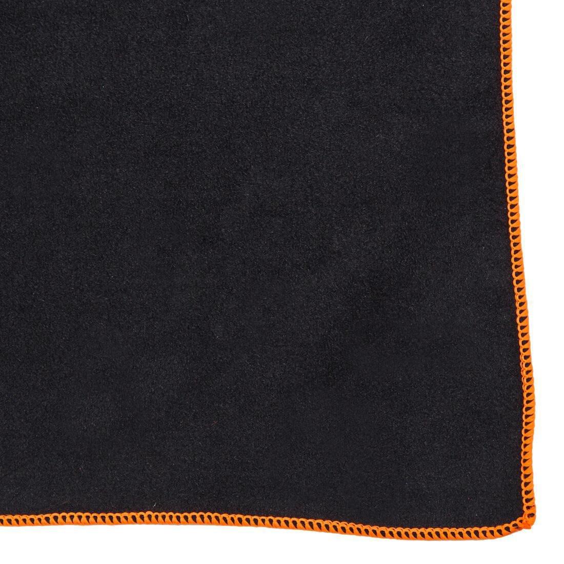 Swimming Microfibre Towel, Black, No Color, large image number 14