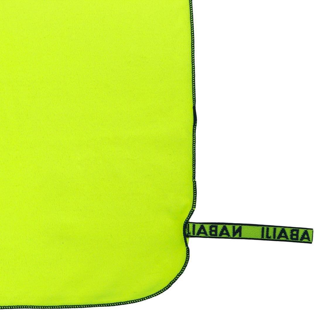 Microfibre Pool Towel, Yellow, No Color, large image number 3