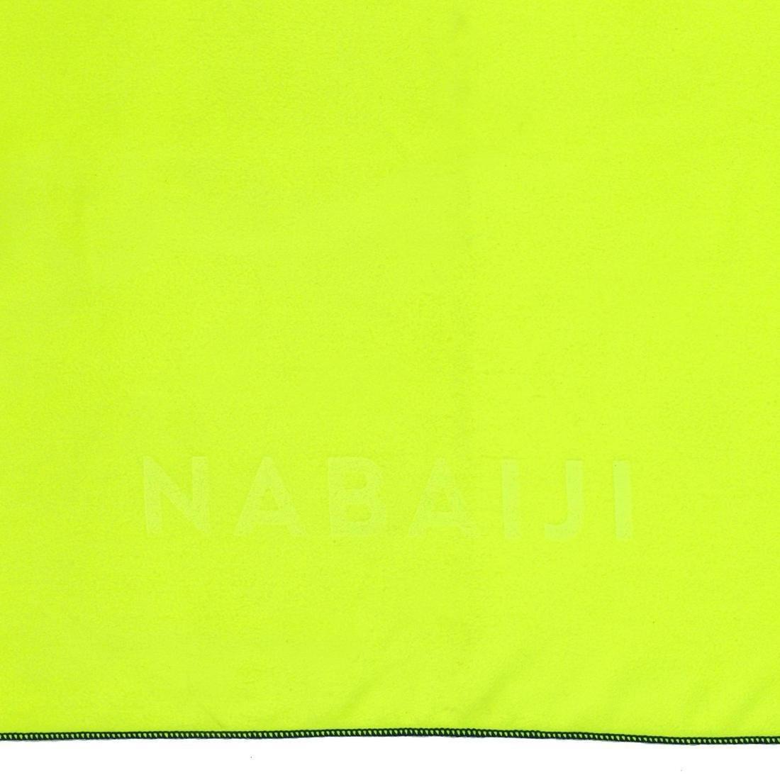 Microfibre Pool Towel, Yellow, No Color, large image number 4