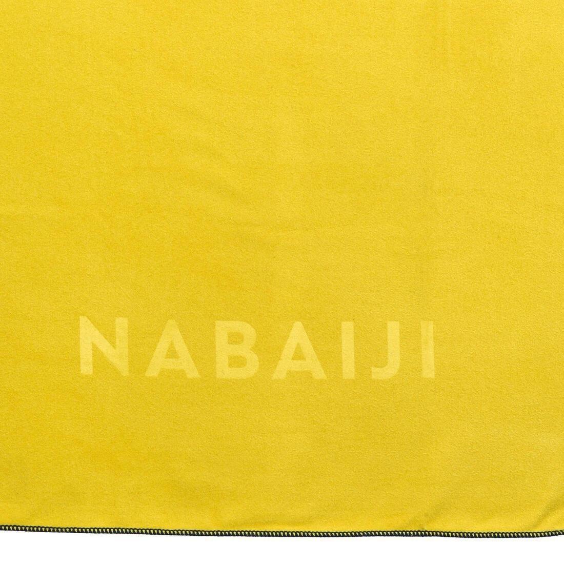 Microfibre Pool Towel, Yellow, No Color, large image number 12