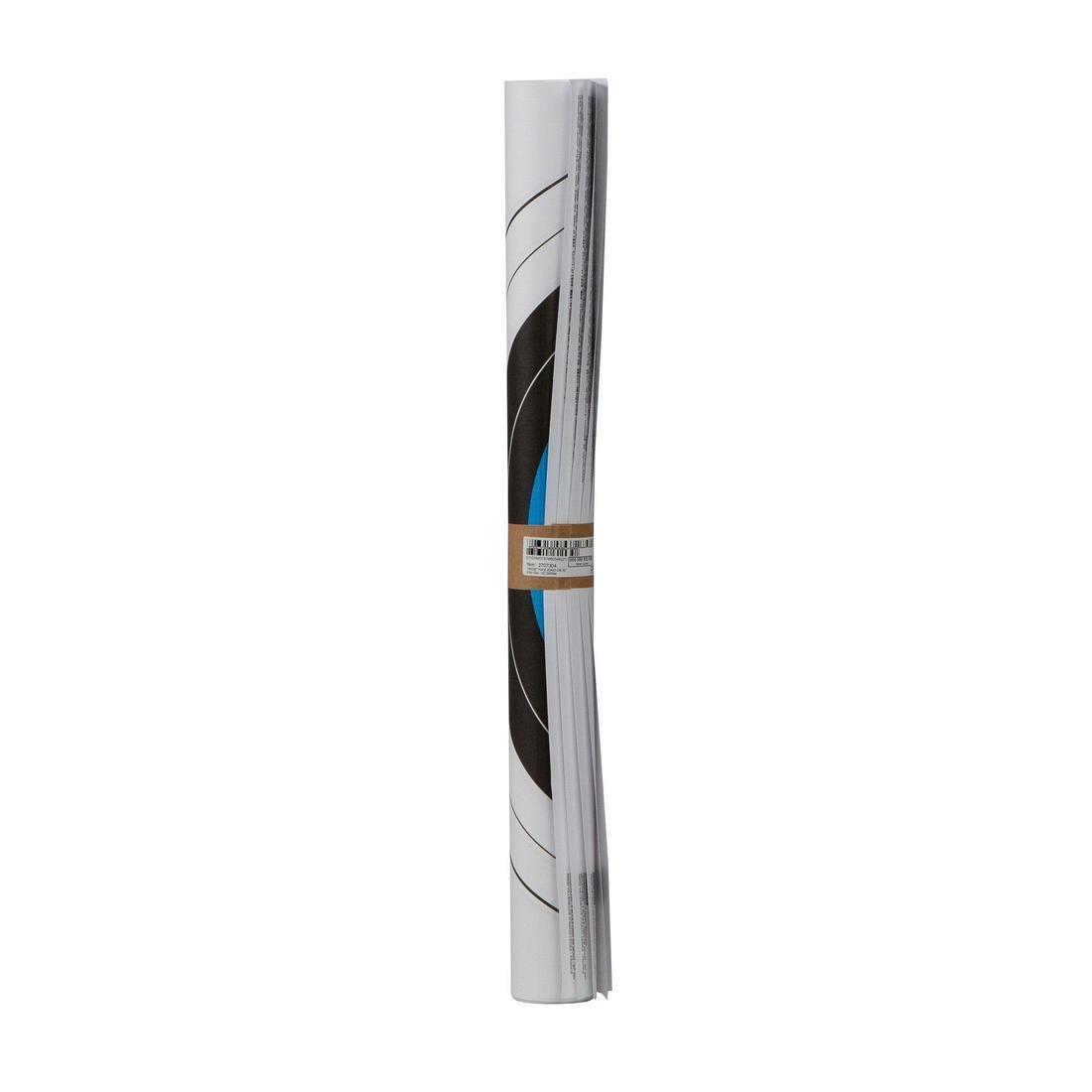 5 Archery Target Faces - 40X40 cm, Multicolour, 5401_000, large image number 3