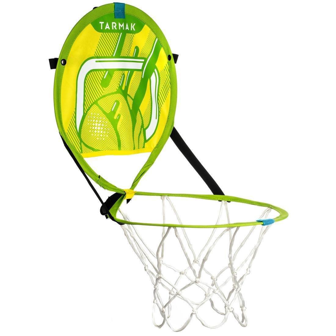 Hoop 100 Kids'/Adlt Portable Basketball Basket with Ball, Blue, No Color, large image number 7