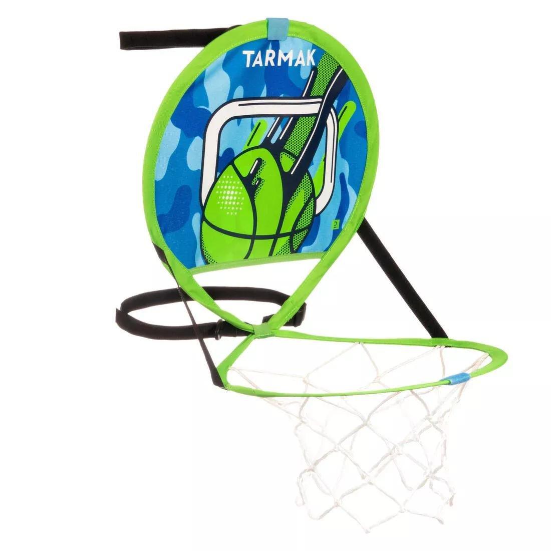 Hoop 100 Kids'/Adlt Portable Basketball Basket with Ball, Blue, No Color, large image number 14