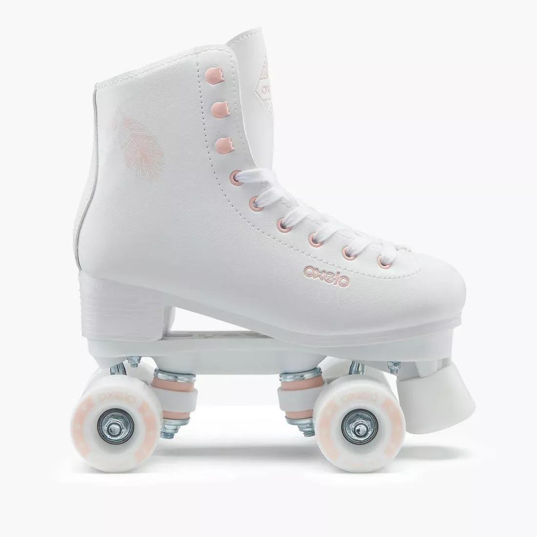 Kids And Adult Artistic Roller Skating Quad Skates - 100, Black, No Color, large image number 3