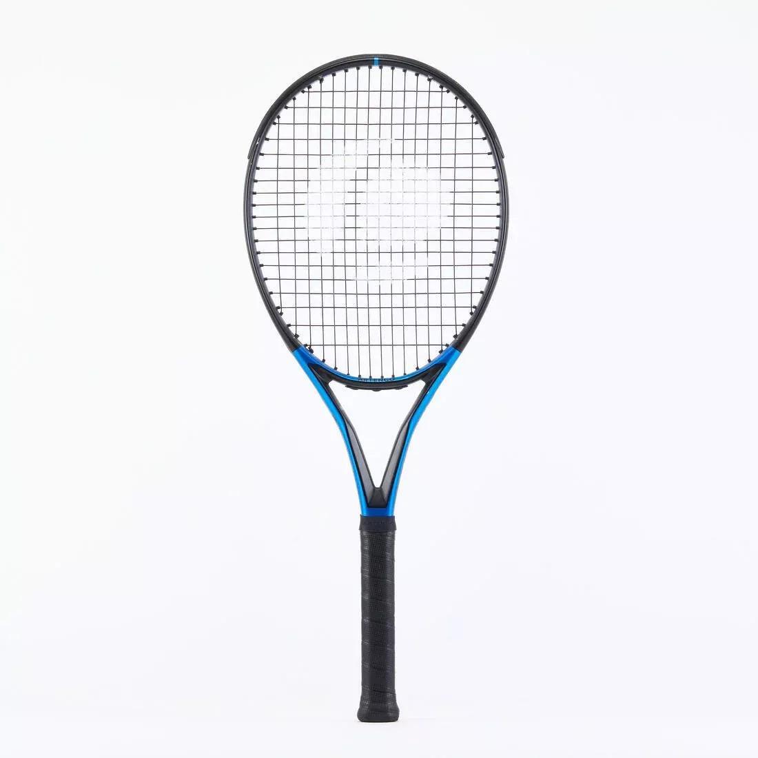 BLACK AND BLUE Adult Tennis Racket - Artengo TR930 Spin Black Blue 285g, No Color, large image number 0