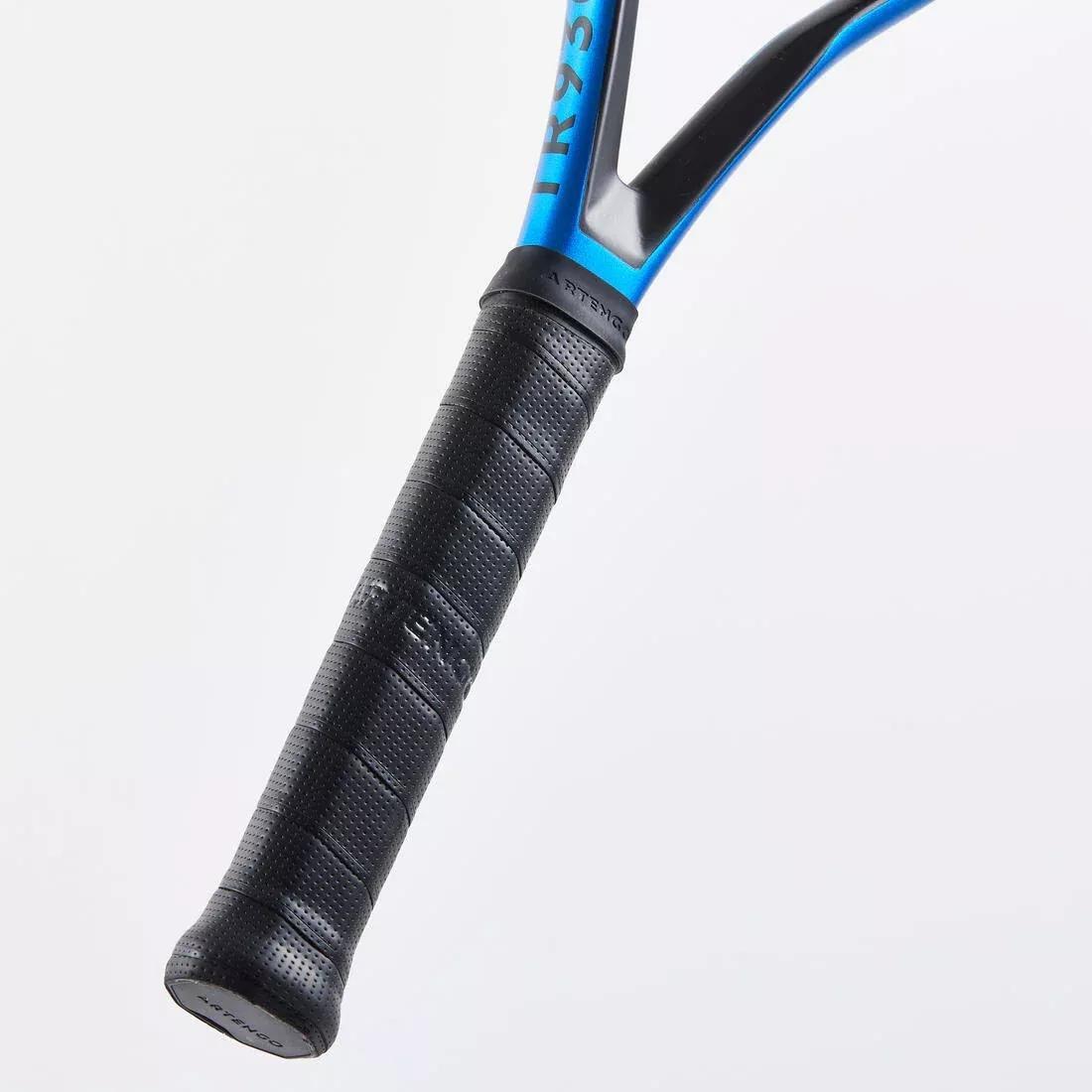 BLACK AND BLUE Adult Tennis Racket - Artengo TR930 Spin Black Blue 285g, No Color, large image number 8