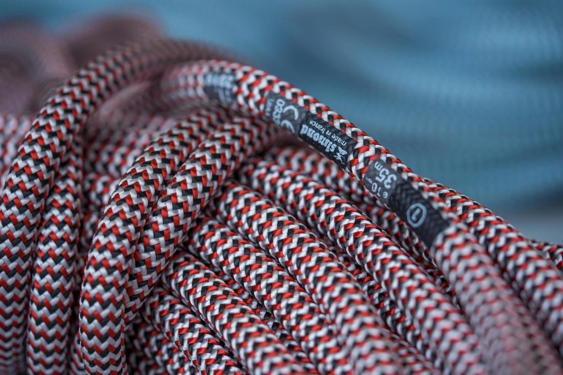 Indoor Climbing Rope, Vermilion, No Color, large image number 5