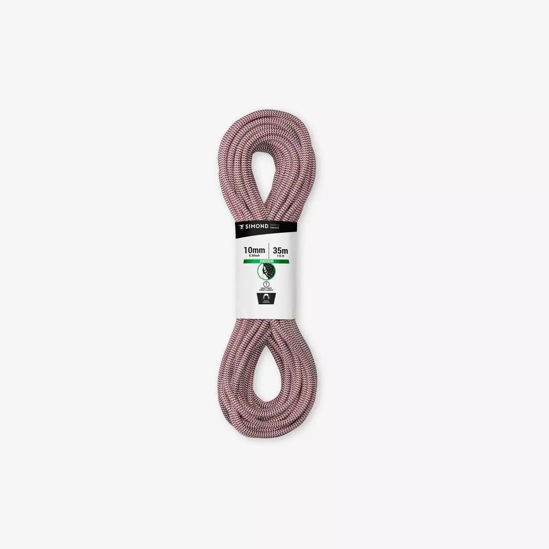 Indoor Climbing Rope, Vermilion, No Color, large image number 9
