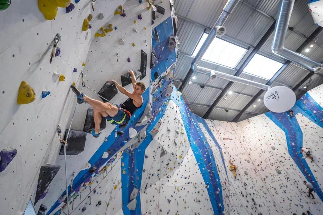 Indoor Climbing Rope, Vermilion, No Color, large image number 14