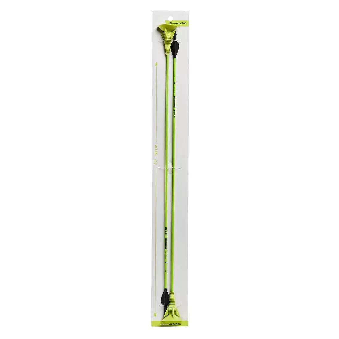 GEOLOGIC - 27 Archery Arrows Twin-Pack Discosoft, Lime Green