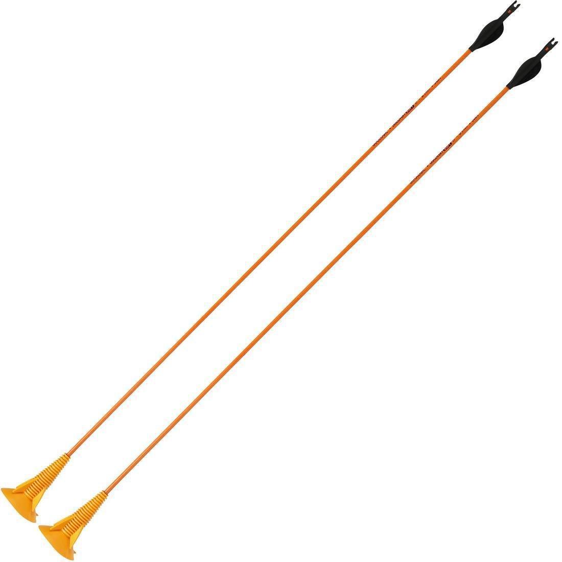 GEOLOGIC - 27 Archery Arrows Twin-Pack Discosoft, Lime Green
