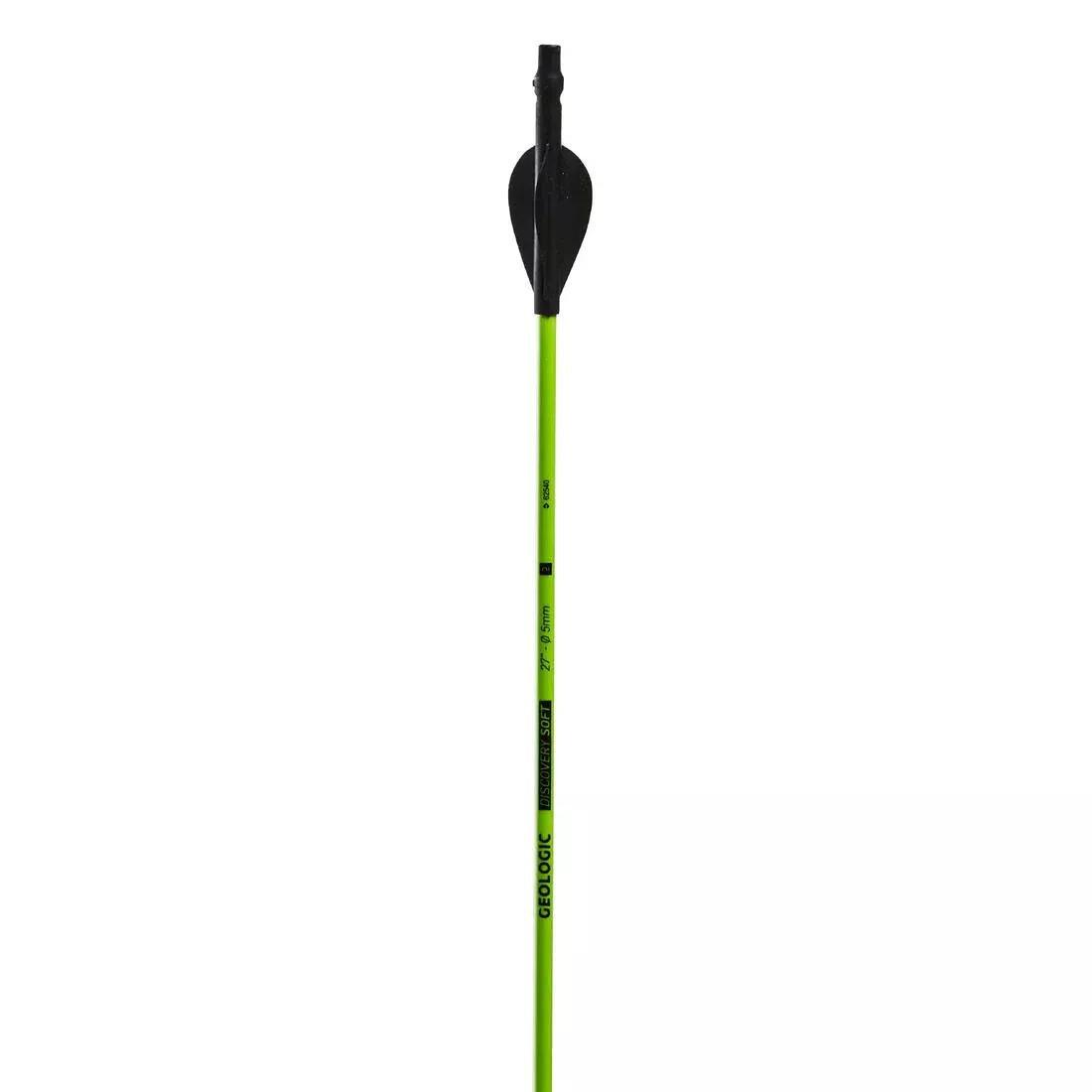 27 Archery Arrows Twin-Pack Discosoft, Lime Green, No Color, medium