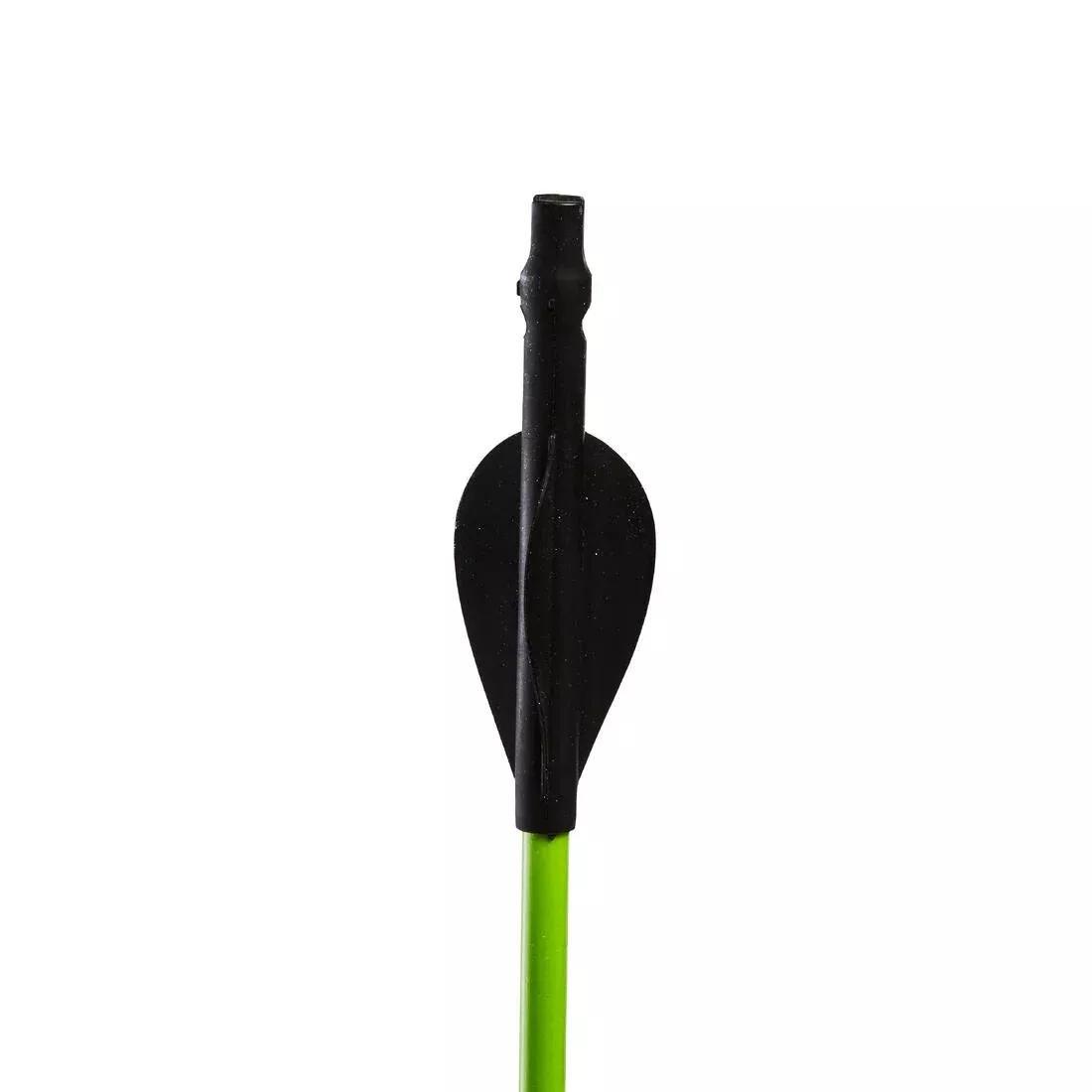 GEOLOGIC - 27 Archery Arrows Twin-Pack Discosoft, Lime Green