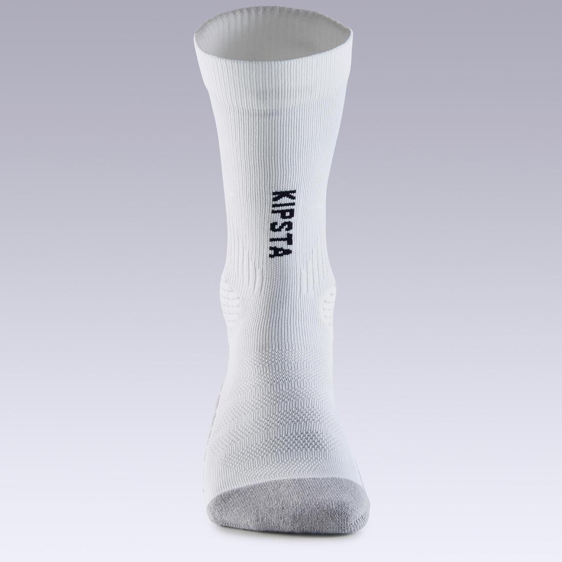Mid Sports Socks, White, No Color, large image number 4