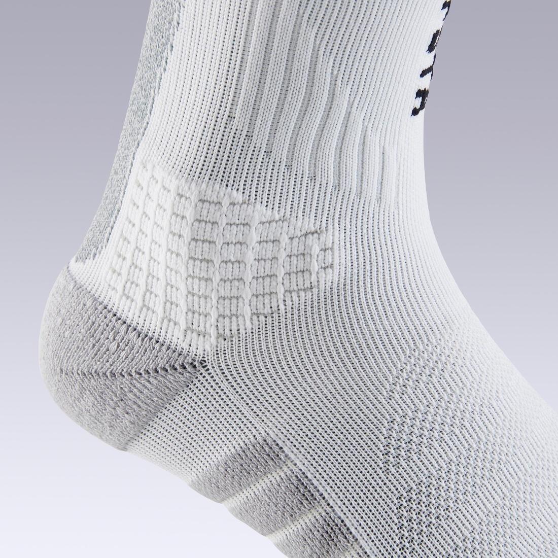Mid Sports Socks, White, No Color, large image number 5
