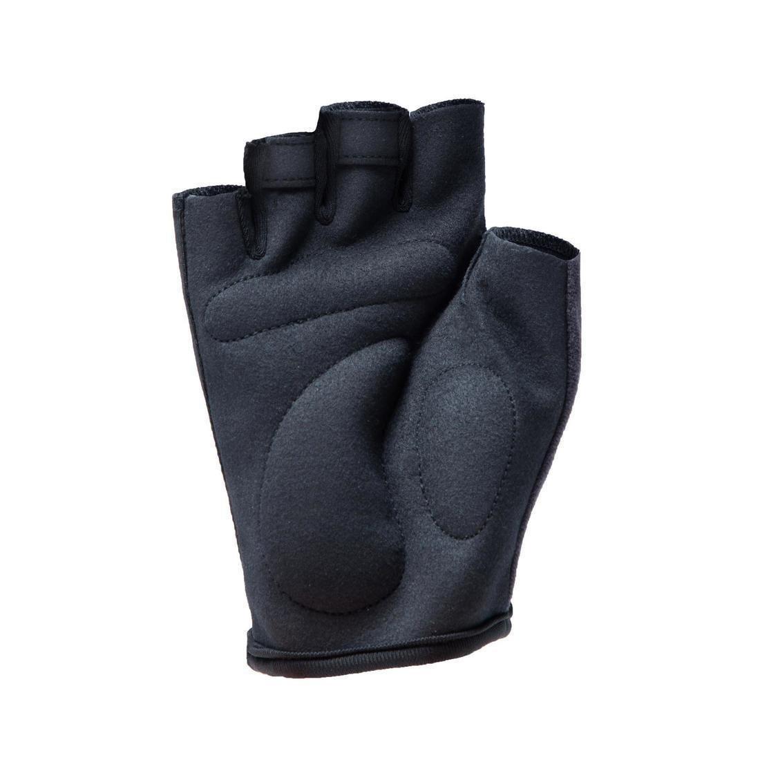 100 Road Cycling Touring Gloves, Black, , large image number 1