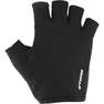 TRIBAN - 100 Road Cycling Touring Gloves, Black
