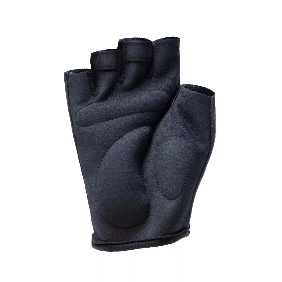 TRIBAN - 100 Road Cycling Touring Gloves, Black