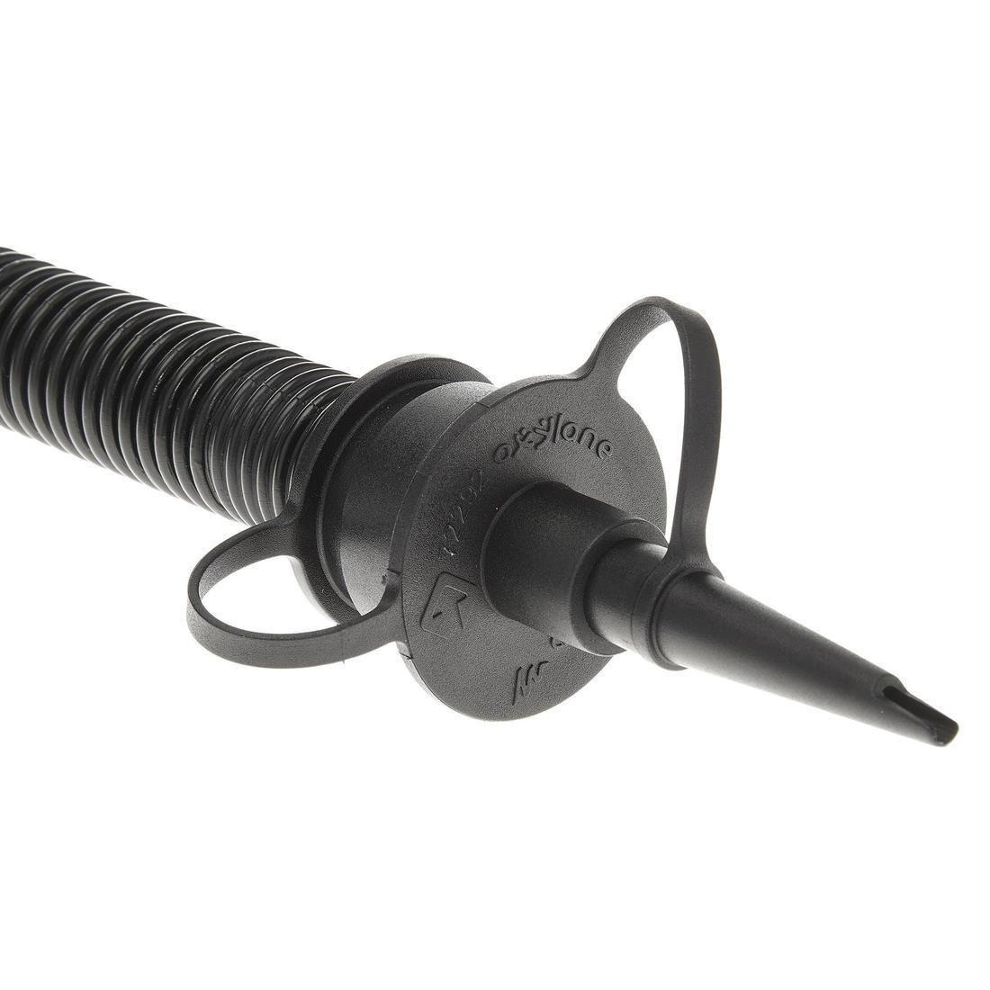 Foot Pump for Camping, Black, No Color, large image number 5