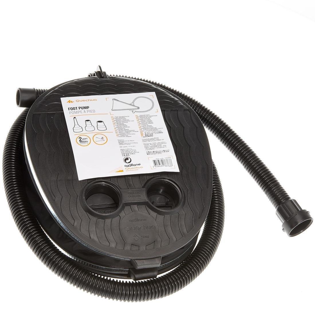 Foot Pump for Camping, Black, No Color, large image number 8