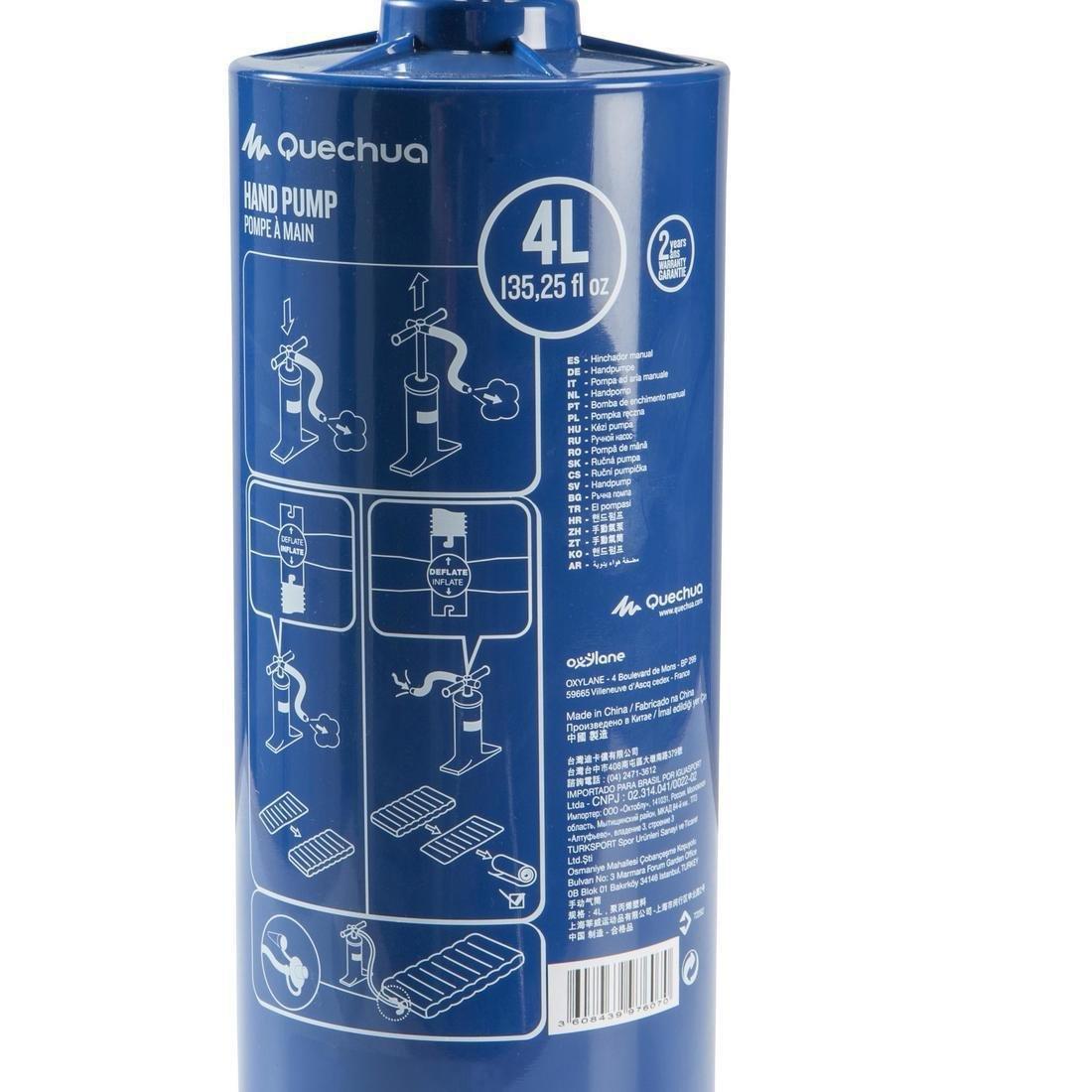 Double-Action Hand Pump, Blue, No Color, large image number 9