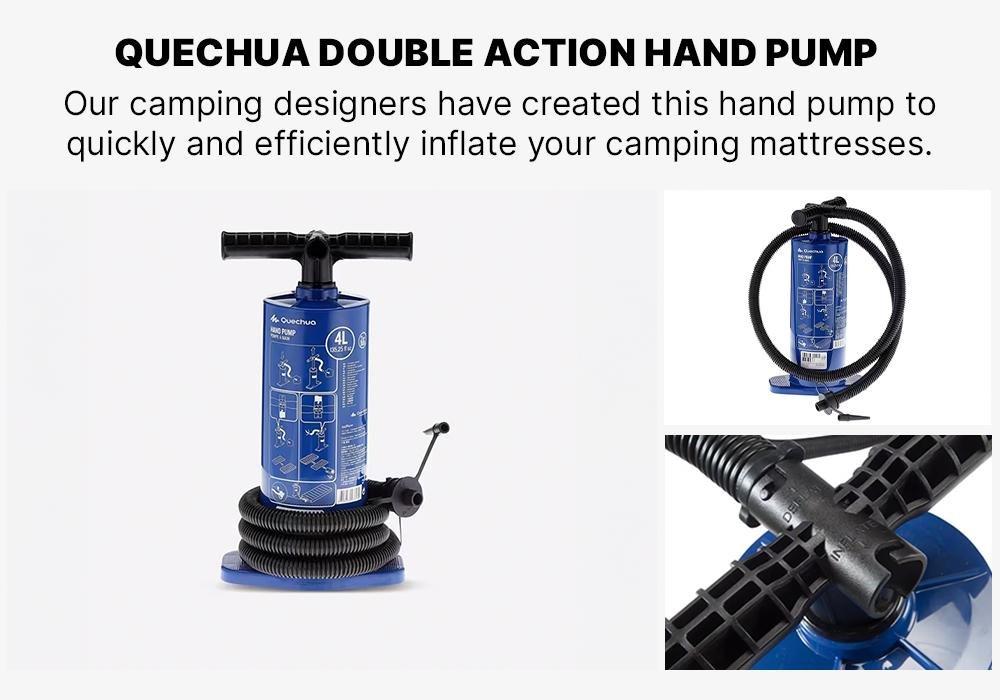 Double-Action Hand Pump, Blue, No Color, large image number 12