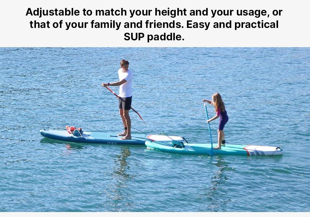 2-Part Sup Paddle 100 Collapsible Adjustable 140-1Builds, Glacier Blue, No Color, large image number 19