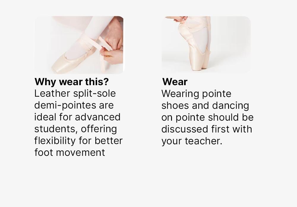 Beginner Pointe Shoes With Flexible Soles, Bisque, , large image number 16