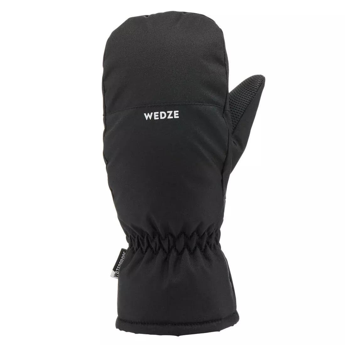 Childrens Ski Mittens, Black, , large image number 5