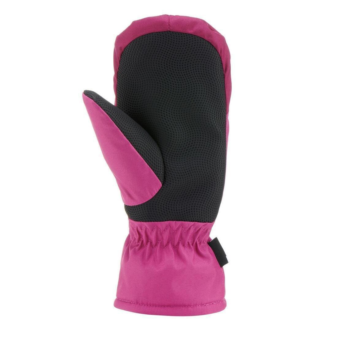 Childrens Ski Mittens, Black, , large image number 8