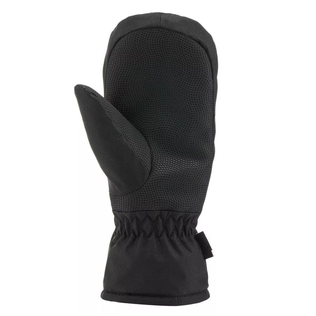 Childrens Ski Mittens, Black, , large image number 12