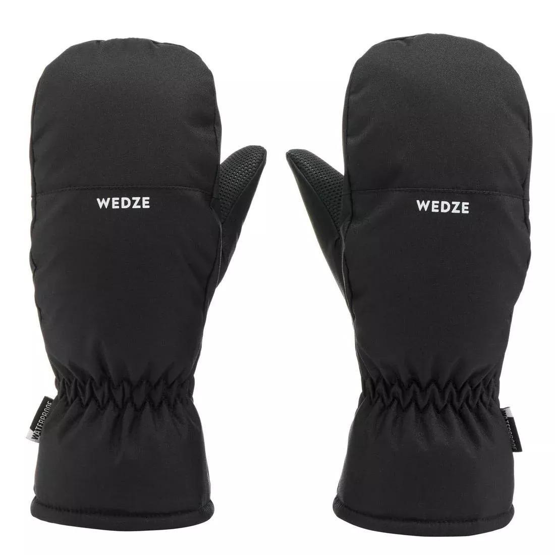 Childrens Ski Mittens, Black, , large image number 13