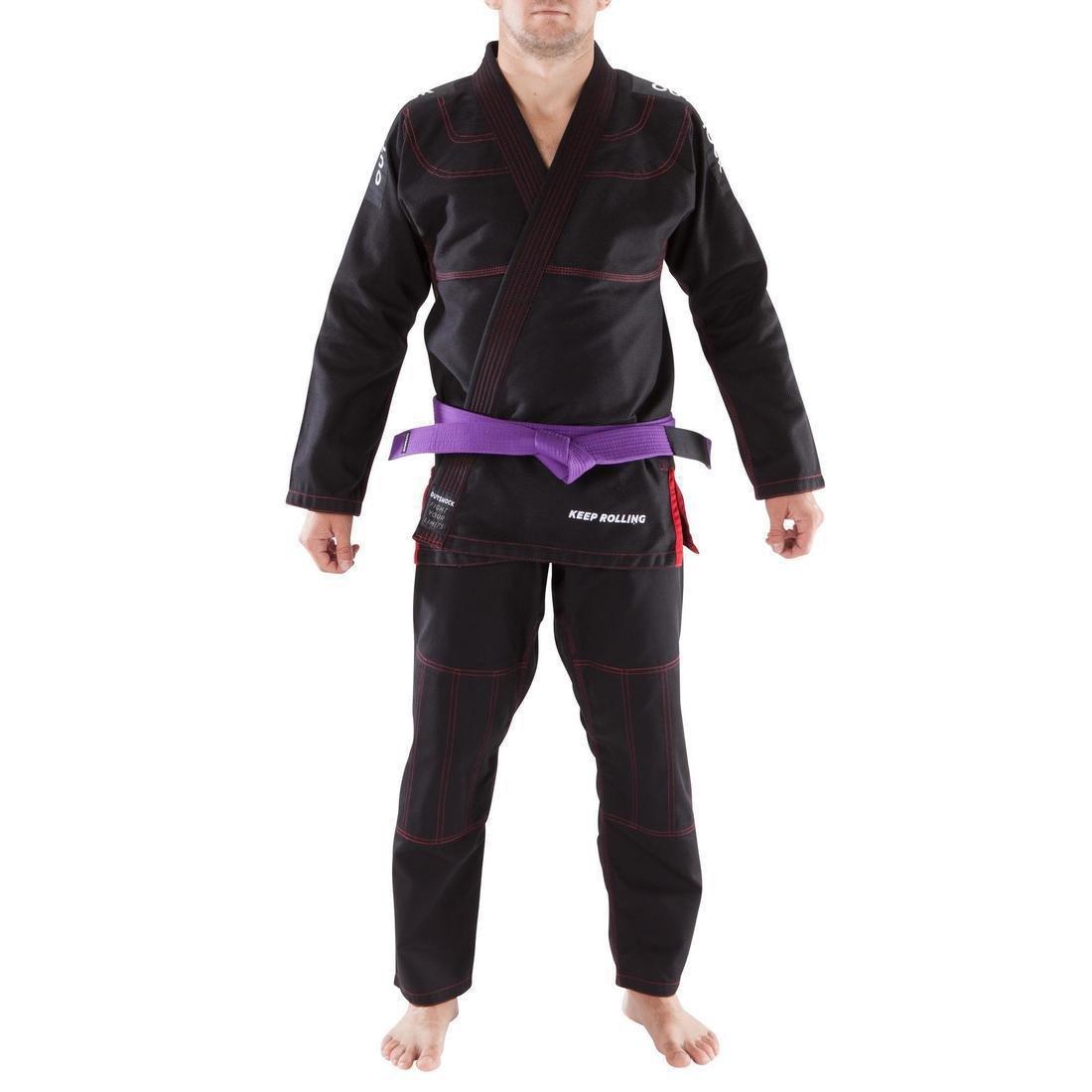 500 Brazilian Jiu-Jitsu Adult Uniform-White, No Color, large image number 9