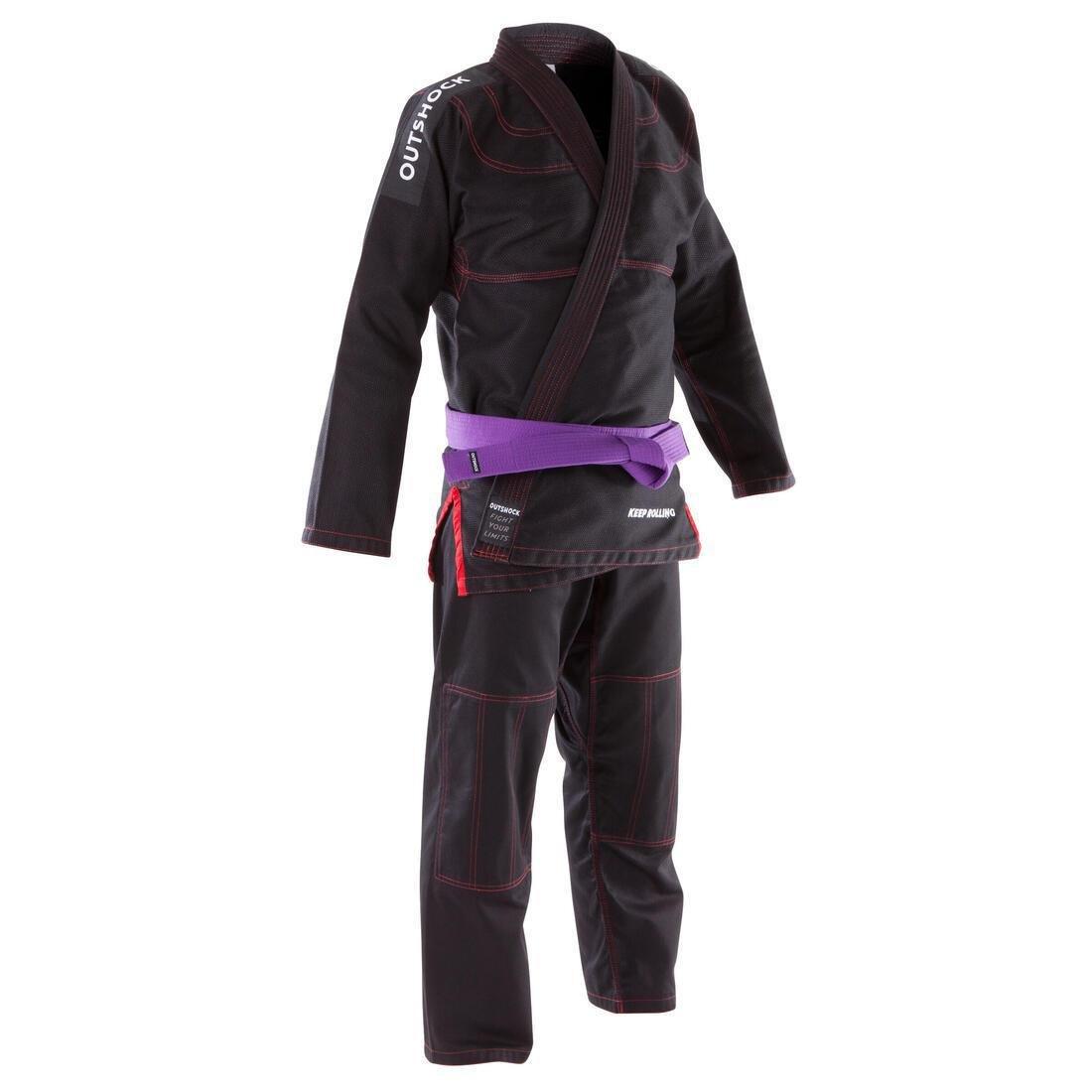 500 Brazilian Jiu-Jitsu Adult Uniform, Black, , large image number 0