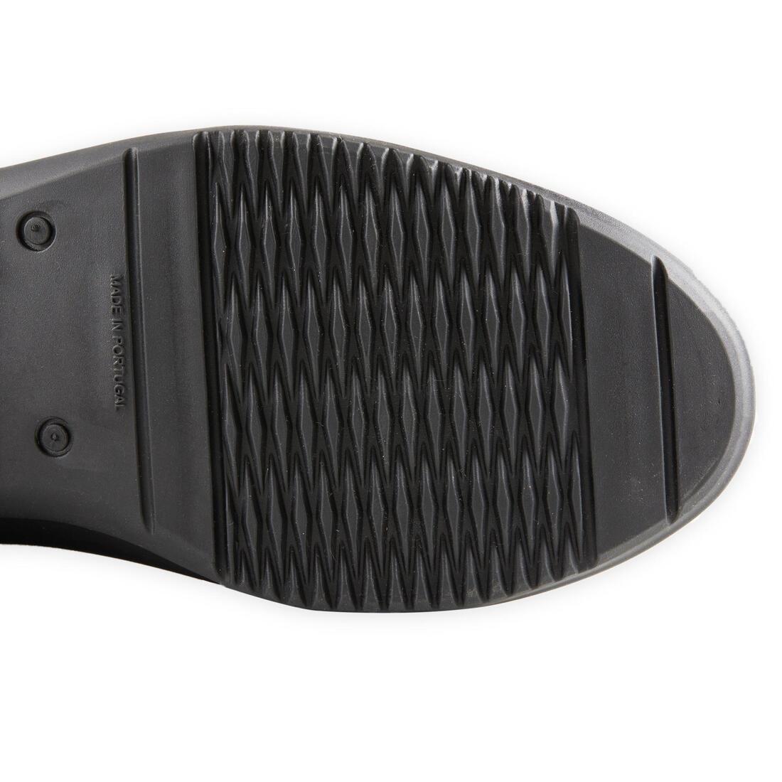 100 Adult Horse Riding Jodhpur Boots, Black, No Color, medium