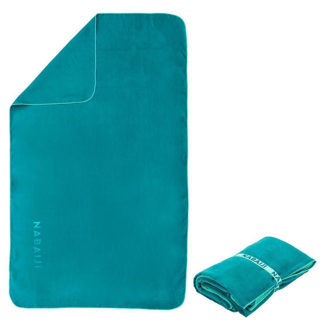 Microfibre Pool Towel, Jungle Green, No Color, large image number 0