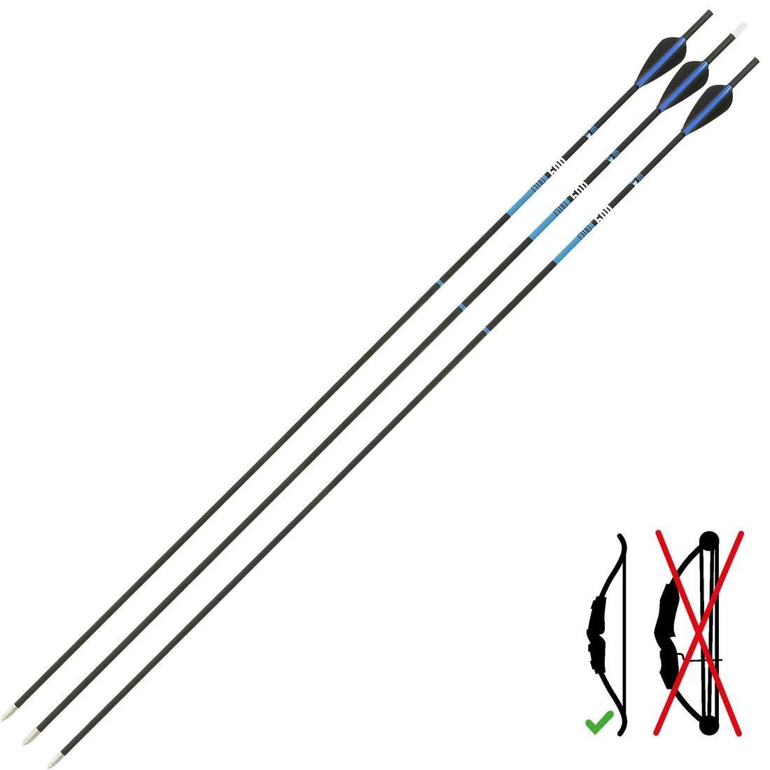 Unisex Recurve Bow Archery Arrow, , medium