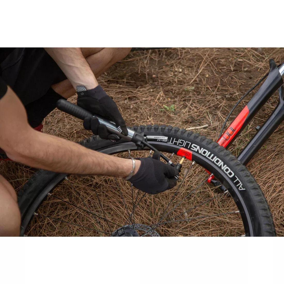 Mountain Bike Hand Pump, Black, No Color, large image number 14