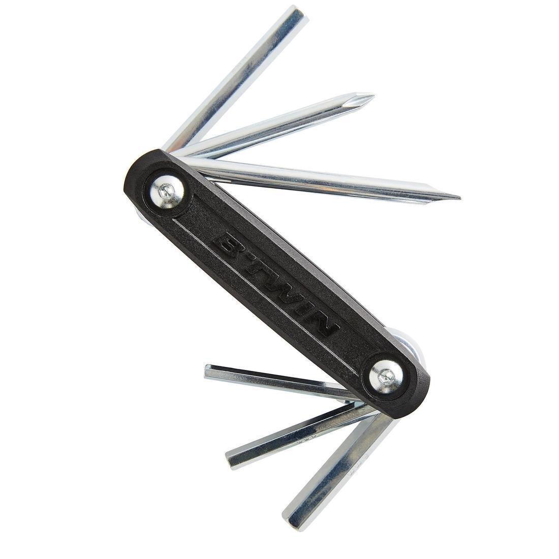 Bike Repair Kit (Pump, Tyre Lever, Multi-Tool), No Color, large image number 6