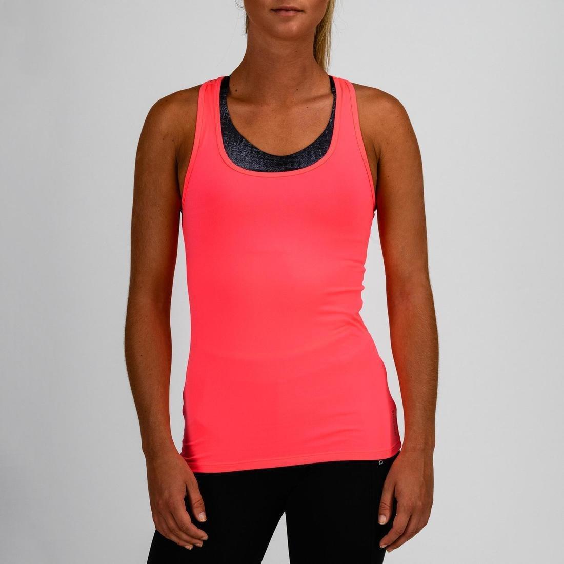 Muscle Back Fitness Tank Top My Top, Fluo Pale Peach, No Color, large image number 7